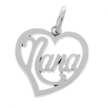 Rembrandt Nana Heart Sterling Silver Pendant