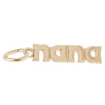 Rembrandt Gold Plated Nana Charm