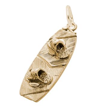 Rembrandt 10k Yellow Gold Wakeboard Charm