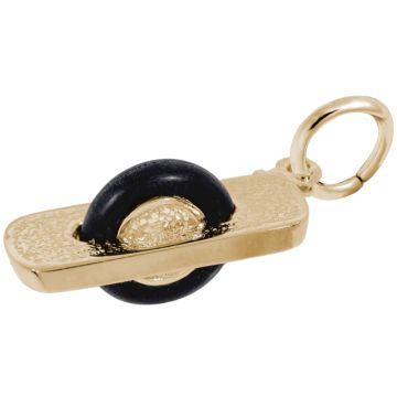 Rembrandt 10k Yellow Gold Hoverboard Charm