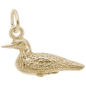 Rembrandt 14k Yellow Gold Loon Charm