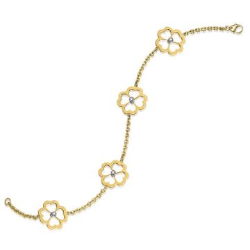Gumuchian G. Boutique 18k Yellow Gold Diamond Kelly Bracelet