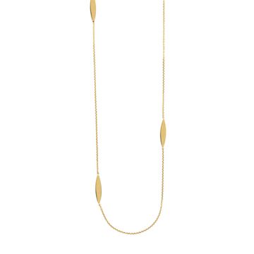 Midas 14k Yellow Gold Peddle By The Yard Necklace