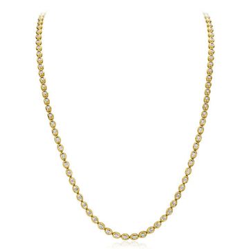 Gumuchian Oasis 18k Yellow Gold Illusion Diamond Necklace