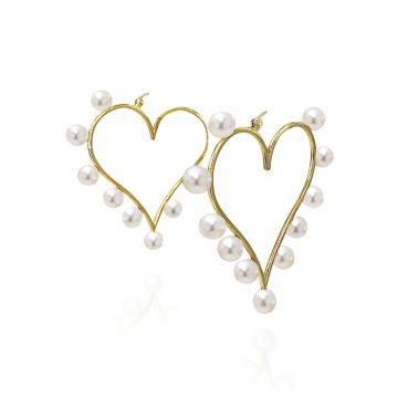 Lex Fine Jewelry *Award Winning* Diana'S Love Hoops 14k Yellow Gold