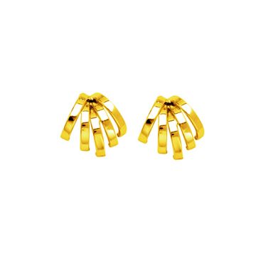 Midas 14k Yellow Gold Fancy Spread Earrings