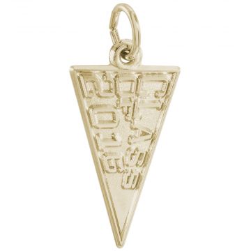 14k Gold Class of 2016 Charm