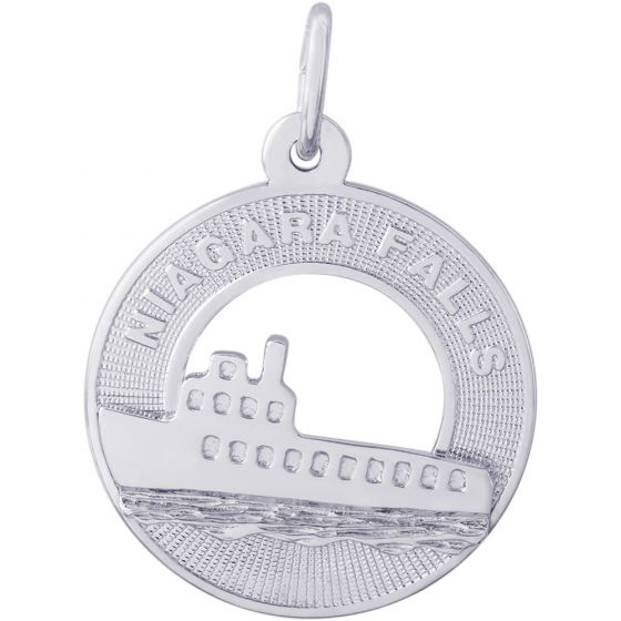Rembrandt Sterling Niagara W/Boat Charm Fine Jewelry