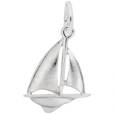 Rembrandt Sterling Silver Sailboat Charm
