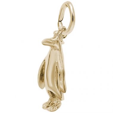 Rembrandt 14k Yellow Gold Penguin Charm