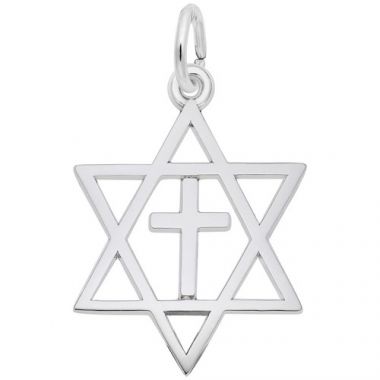 Rembrandt Sterling Silver Interfaith Symbol Charm