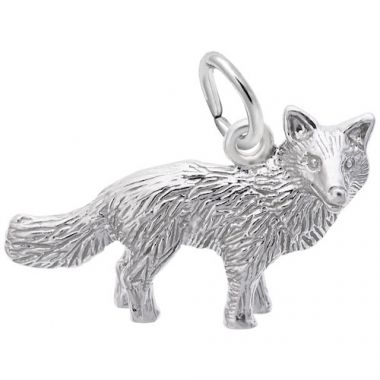 Rembrandt Sterling Silver Fox Charm