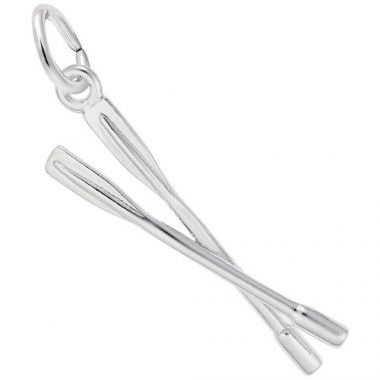 Rembrandt Sterling Silver Crew Oars Charm