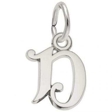Rembrandt Sterling Silver Initial "D" Charm