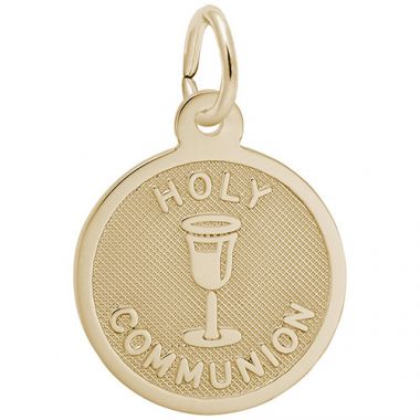 Rembrandt 14k Yellow Gold Holy Communion Charm
