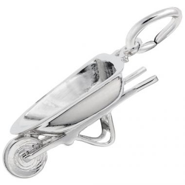 Rembrandt Sterling Silver Wheel Barrow Charm