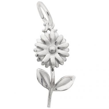 Rembrandt Sterling Silver Daisy Charm
