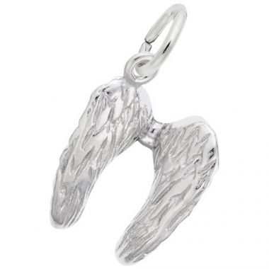 Rembrandt Sterling Silver Mini Angel Wings Charm