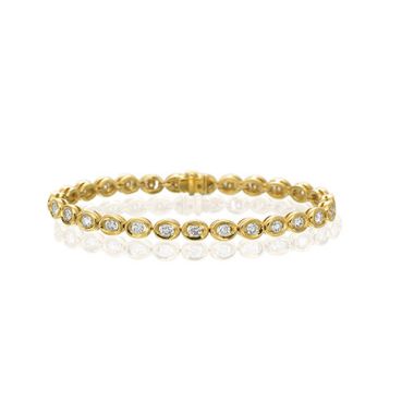 Gumuchian Oasis 18k Yellow Gold Illusion Diamond Bracelet