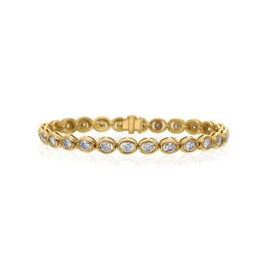 Gumuchian Oasis 18k Yellow Gold Illusion Diamond Bracelet