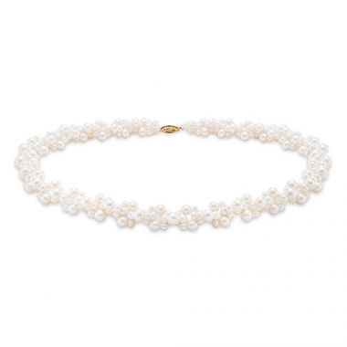 Mastoloni Cluster Pearl Necklace