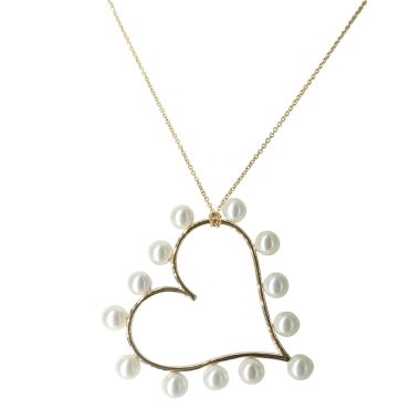 Lex Fine Jewelry Diana'S Love Necklace 14k Yellow Gold