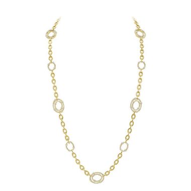 Gumuchian Carousel 18k Yellow Gold Diamond Necklace
