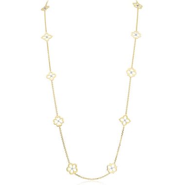 Gumuchian G. Boutique Ten Motif 18k Yellow Gold Diamond Necklace