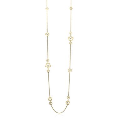 Gumuchian G. Boutique 18k Yellow Gold Diamond Daisy Multi Length Necklace