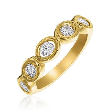 Gumuchian Oasis 18k Yellow Gold Illusion Diamond Ring
