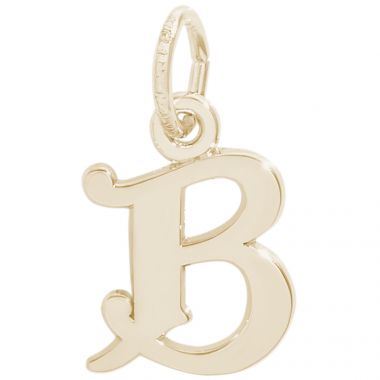 Rembrandt 14k Gold Initial B Charm