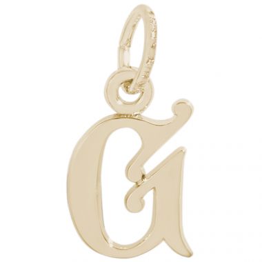 Rembrandt 14k Gold Initial G Charm