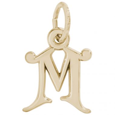 Rembrandt 14k Gold Initial M Charm