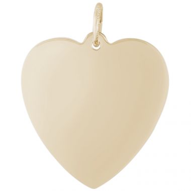 Rembrandt 14k Gold Classic Heart Charm