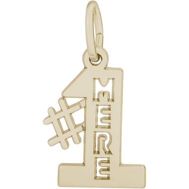 Rembrandt 14k Yellow Gold #1 Mere Charm