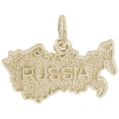 Rembrandt 14k Gold Russia Charm