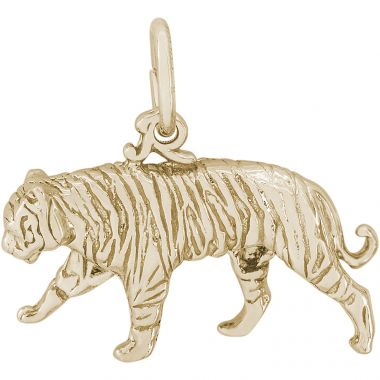 Rembrandt 14k Gold Tiger Charm