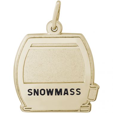 Rembrandt 14k Gold Snowmass Cable Car Charm