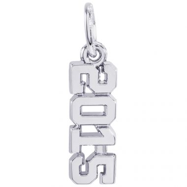 Sterling Silver "2015" Charm