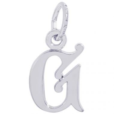 Rembrandt Sterling Silver Initial G Charm