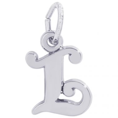 Rembrandt Sterling Silver Initial L Charm