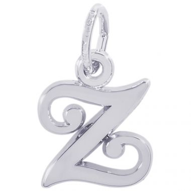 Rembrandt Sterling Silver Initial Z Charm