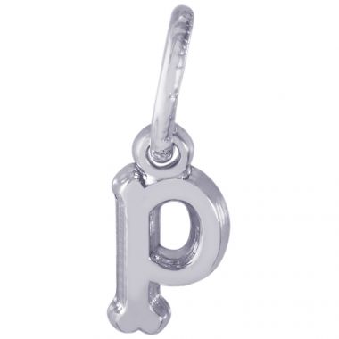 Rembrandt Sterling Silver Initial P Charm
