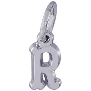 Rembrandt Sterling Silver Initial R Charm