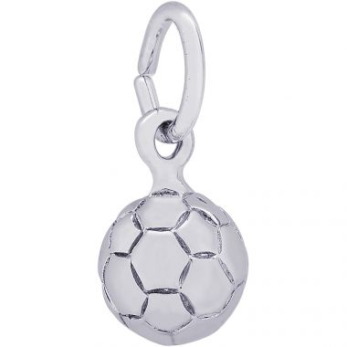 Rembrandt Sterling Silver Soccer Ball Charm