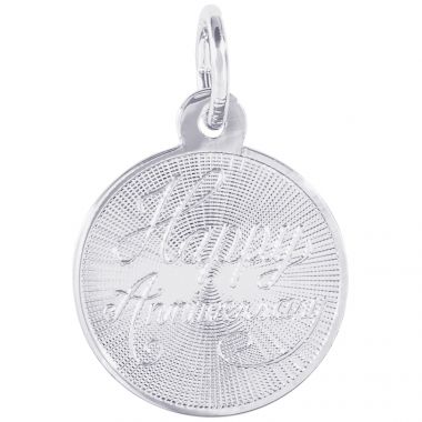 Rembrandt Sterling Silver Anniversary Charm