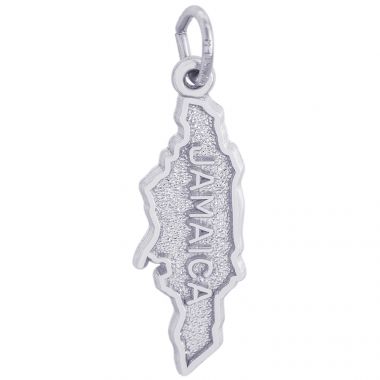 Rembrandt Sterling Silver Jamaica Charm