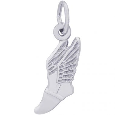 Rembrandt Sterling Silver Winged Shoe Charm