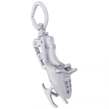 Rembrandt Sterling Silver Snowmobile Charm